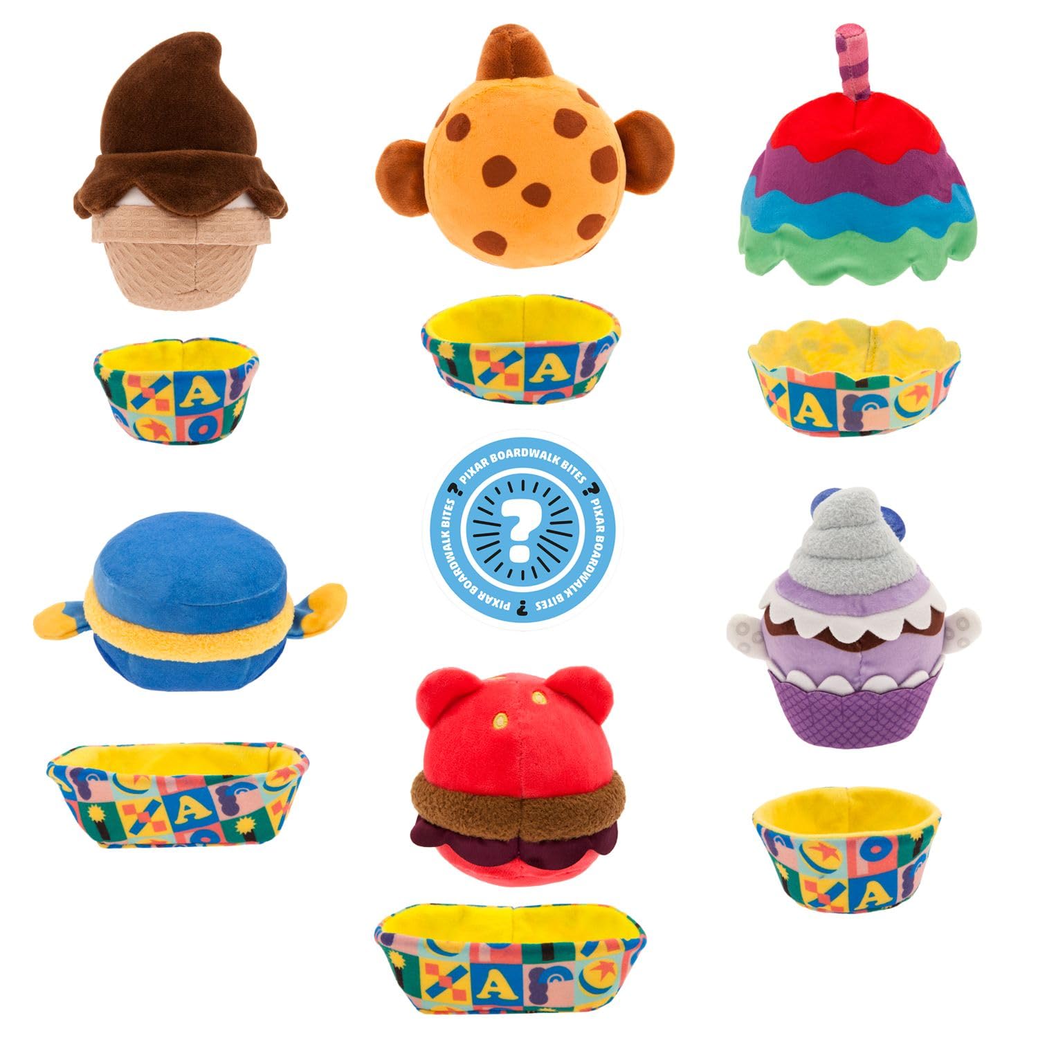 Amazon.co.jp: Disney Munchlingsミステリーぬいぐるみ ピクサー